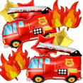 thumbnail image 3 of Kit De Globos Decorativos Para Cumpleaños 12 Pzs Bomberos, 3 of 3