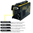 thumbnail image 2 of Soldadora inverter HKS-140Negro/Amarillo 60Hz 110V/220V, 2 of 3