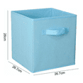 thumbnail image 2 of Caja de Almacenamiento Plegable Malubero 3pz Portátil azul, 2 of 3