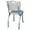 Cr, variant on Richardson Seating Handle Back Diner Chair with 1" Pulled Seat-Color:Cracked Ice Red