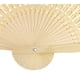 thumbnail image 5 of Set de abanicos de madera de sándalo FORSUN para baby shower, regalos de boda, 50 unidades, 5 of 6