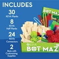 thumbnail image 6 of MindWare KEVA Bot Maze, Build Motorized Bots to Race Through Custom, Built Maze, Great for STEM Activities, 6 of 7