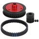 thumbnail image 1 of BRI RC Belt GearboxBeltScrew Set Control remoto Combinación de modificación del automóvil 5 mm Apto para Axial SCX i II VS410 (Negro), 1 of 10