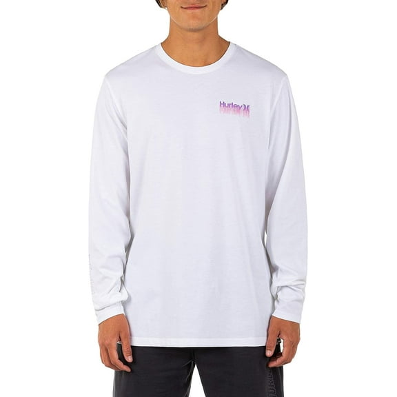 Hurley Men's Everyday Explore One and Only Cascade Long Sleeve T-Shirt