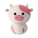 thumbnail image 3 of Lindo muñeco de peluche de vaca, juguete de peluche suave y abrazable. Rosa, 3 of 9