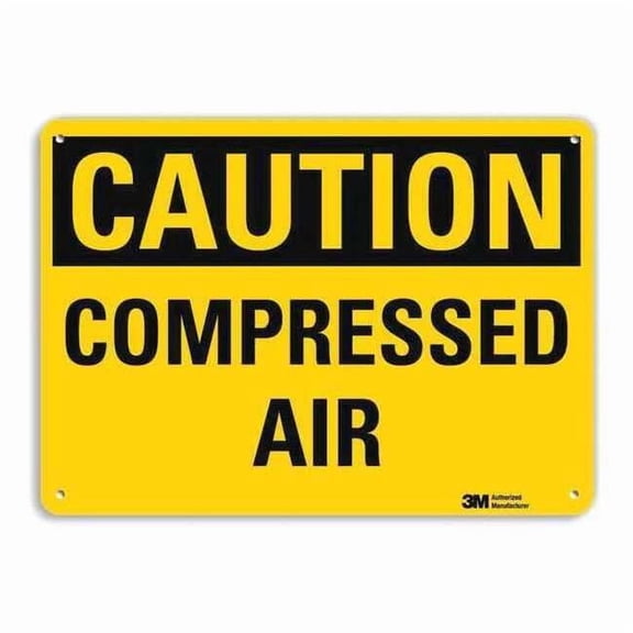 Safety Sign, 7 in Height, 10 in Width, Aluminum, Vertical Rectangle, English, U4-1137-RA_10X7
