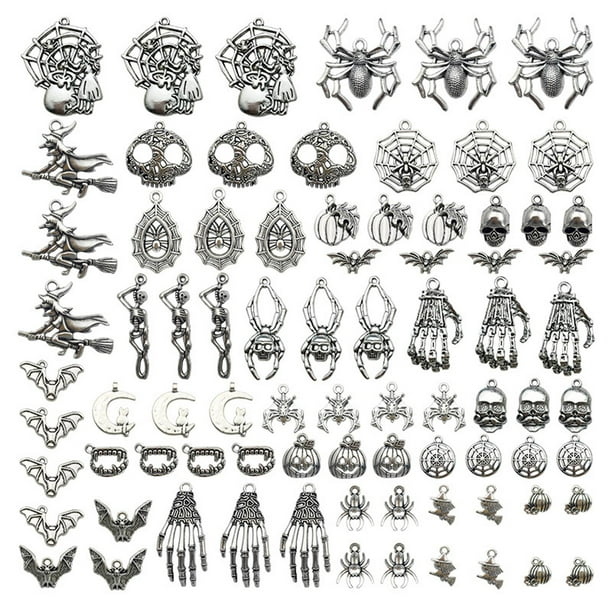 Halloween Charms Craft Supplies for Jewelry Making Findings Women