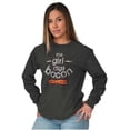 thumbnail image 4 of This Girl Digs Bacon Funny Meat Lover Women's Long Sleeve T Shirt Brisco Brands 2X, 4 of 6