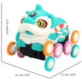 thumbnail image 3 of Interesting Electric Dance Car Light Up Electric Toy Lion Gift Lion Pet with Cool Lighting Toy Car Gift for Kids, 3 of 4