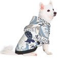 thumbnail image 2 of Fotbe Sea Animal Sudadera con Estampado para Perros Pequeños – Suéter con Capucha para Mascotas, Tela Suave de Forro Polar con Bolsillo-X-Small, 2 of 7