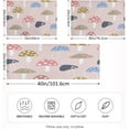 thumbnail image 4 of GZHJMY Mushroom Print Satin Pillowcase for Hair and Skin, Soft and Cozy Cooling Smooth Pillow Cover with Envelop Closure, Standard Size 20x26in Home Decor, 4 of 7
