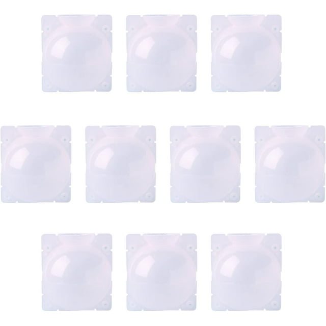 XINQIHANG 10 Pack Reusable Plant Rooting Device, 5 Inch High Pressure Plant Propagation Air-Layering Pods Plastic Assisted Cutting Rooting Clear Grafting Ball for Plants Asexual Reproduction
