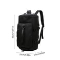 thumbnail image 3 of Weloille Sac de Sport pour Gym 1 Pce, Grand Capacité Sac de Rangement Portable Imperméable, Fourre-Tout Léger Polyvalent pour Voyage Fin de Semaine Plein Air Randonnée Camping Voyage d'Affaires, 3 of 6