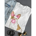 thumbnail image 3 of Cute French Bulldog With Gum T-Shirt Women -SPIdeals Designs, Female XX-Large, 3 of 4