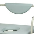 thumbnail image 5 of McKesson Bariatric Commode Chair with Padded Back and 12-Quart Bucket, 1,000 lbs Limit, 1 Ct, 5 of 7