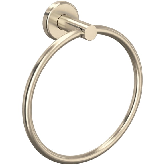 Rohl Lo4 Lombardia 7-3/8" Wall Mounted Towel Ring - Nickel