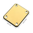 thumbnail image 2 of PAMINGONO Guitar String Through Plate Neck Plate Metal 1 Set With Stability Enhancement, 2 of 6