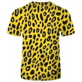 thumbnail image 2 of QTAGTESS Tuxedo T-Shirt Leopard Shirt Fake Suit with Bowtie Tee, 2 of 7