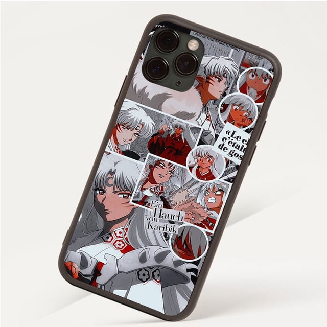 AL-104 Inuyasha Poster Silicona TPU Funda Compatible Para Motorola Moto G51 G31 G71 G41 G50 5G G9 Plus G Power Play Cubierta Suave