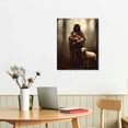 thumbnail image 2 of Nawypu  Jesus and Lamb Canvas Wall Art Jesus Running After Lost Lamb Picture Wall Art Jesus Canvas Print Christian Wall Decor Art Christian Home Decor Jesus Pictures Christian Gift, 2 of 4