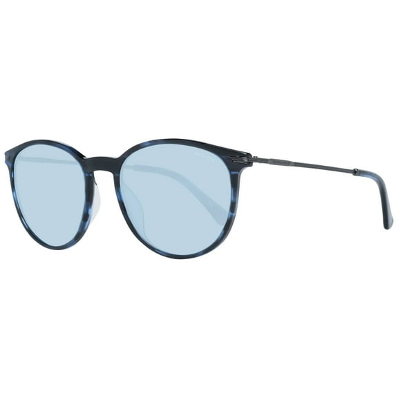 Police sunglasses SPL474 WOMAN 52/19/145 09N4 BLU STRIATO LUCIDO