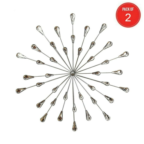 Stratton Home Decor Dropship Us Suhqx S03042 Acrylic Bling Burst Wall Silver Pack Of 2 Com - Home Decor Dropshippers Stratton Home Decor Dropship Us Suhqx S03042 Acrylic Bling Burst Wall Silver Pack Of 2 Com - Home Decor Dropshippers