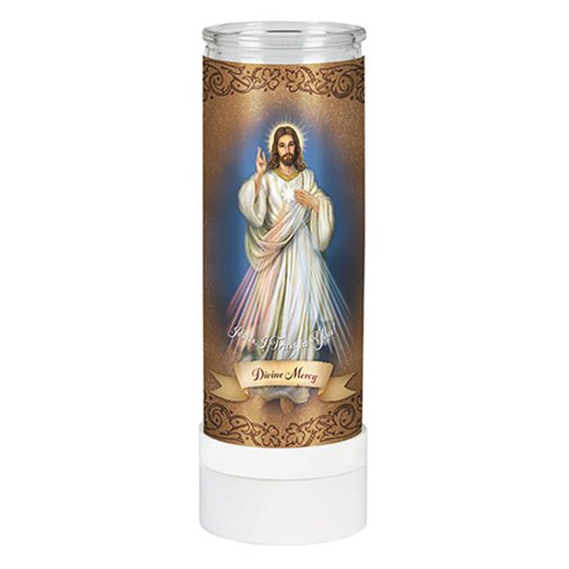 Christian Brands D3071 Divine Mercy Battery Candles