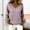 Light Violet, variant on Long Sleeve Shirts for Women V Neck Bell Long Sleeve Loose Casual Daily Blouse Womens Shirts Dressy Casual Light Violet L