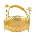 thumbnail image 4 of Maoww Luxury Serving Tray Wedding Gift Multipurpose for Table Centerpiece Kitchen Aureate Small, 4 of 8