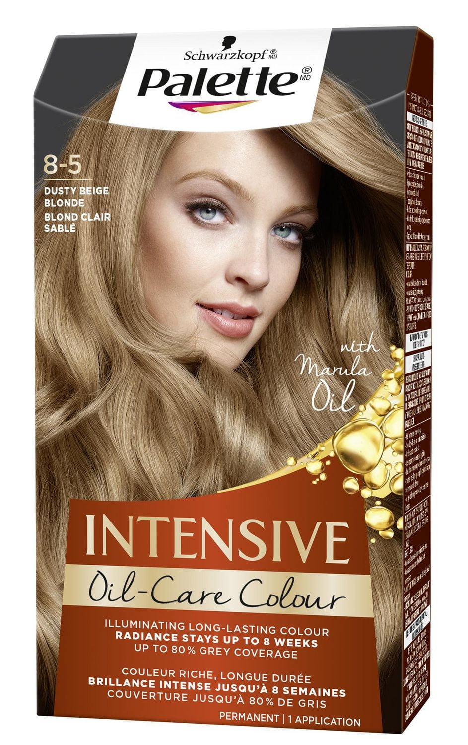 Palette coloration crème soin permanente 5-68 Châtain Acajou