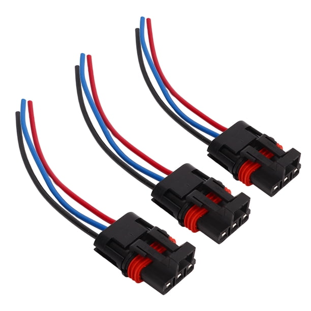 Arnés de enchufe de alimentación de pulso, 6 piezas, conector de cable de extensión, barra colectora de cable de extensión, conector de cable de extensión, durabilidad extendida