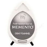 Tsukineko Memento Water-Based Ink Pad for Stamping - London Fog