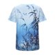 thumbnail image 5 of Camiseta de manga corta suelta con cuello redondo y estampado informal a la moda para mujer Fridja  hjk4361, 5 of 8