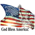thumbnail image 3 of CafePress - God Bless America! - Greeting Card, Blank Inside Glossy, 3 of 3