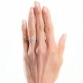 thumbnail image 3 of 14K White Gold 1 ct. Cushion-cut Halo Engagement Ring by Hollywood Hills Jewelers, 3 of 5
