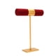thumbnail image 2 of Soporte para pulseras con barra en T, expositor de pulseras, organizador de cabello con forma de torre Rojo, 2 of 9