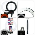 thumbnail image 4 of GoDecor 12"Upgrade Infinity Dimming LED Ring Light 6000K Dimmable Ring Video Light Black, 4 of 4