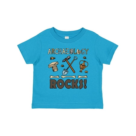 

Inktastic Archaeology Rocks Archaeologist Gift Toddler Boy or Toddler Girl T-Shirt