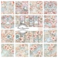 thumbnail image 4 of 48 Sheets Scrapbook Paper, 6" x 6" Cardstock Decoupage Paper Pad, Single Sided Printing Floral Scrapbooking Craft Paper for DIY Card Making Photo Album Journaling Supplies, 4 of 6