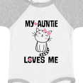 thumbnail image 4 of Inktastic My Auntie Loves Me Girls Baby Bodysuit, 4 of 5