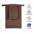 thumbnail image 4 of 100% Cotton 650 GSM 6-Piece Bath Towel Sets - Highly Absorbent & Extra Soft Quality Towels For Bathroom & Kitchen, Every Day Use - Brown, 4 of 4