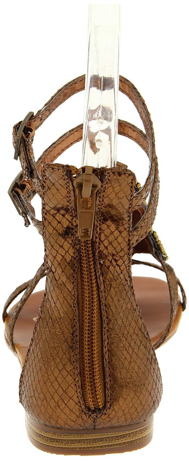 Rampage Women's Celia Heeled Sandals - Strappy Double Band Mid Heel Mule With Cushioned Comfort