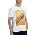 thumbnail image 2 of Bingfone Vintage Baseball Men'S Loose Fit Short-Sleeve Pocket T-Shirt, 2 of 7