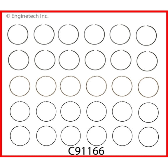 RINGS CHRY MIT 3.0L 6G72
