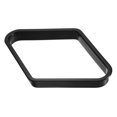 thumbnail image 1 of Uxcell 9 Ball Diamond Rack Snooker Billiard Pool Table Ball Holder Positioning Racks for 21/4" Pool Balls Black, 1 of 5