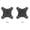 Black, variant on Mount-It! Replacement Monitor VESA Plate, Black, 1 Each