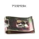 thumbnail image 5 of Riwesomey Juego de clips en forma de U Panel de la puerta del techo interior del vehículo Sujetadores del tablero de instrumentos Hardware de Vehículos, repuestos y accesorios Mis, 5 of 5