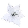 thumbnail image 4 of Recommended To Combine Multiple Pcs Velvet Christmas Flowers Christmas Flower Cuttings Artificial Flowers - White Model 28x28cm Recommended To Sell In Combination, 4 of 8