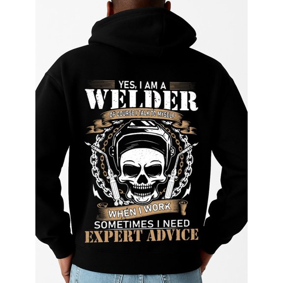 Welder's Pride funny hoodies funny humor men's sweater hoodie black Warm, suitable for casual wear, perfect for outdoor activities streetwear husband wife Funny Unisex Shirt Cotton tshirts