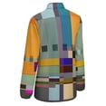 thumbnail image 5 of Mondrian Long Sleeve Blouse Woman Streetwear Casual Shirts Summer Oversize Woman Streetwear Clothing Birthday Present, 5 of 7